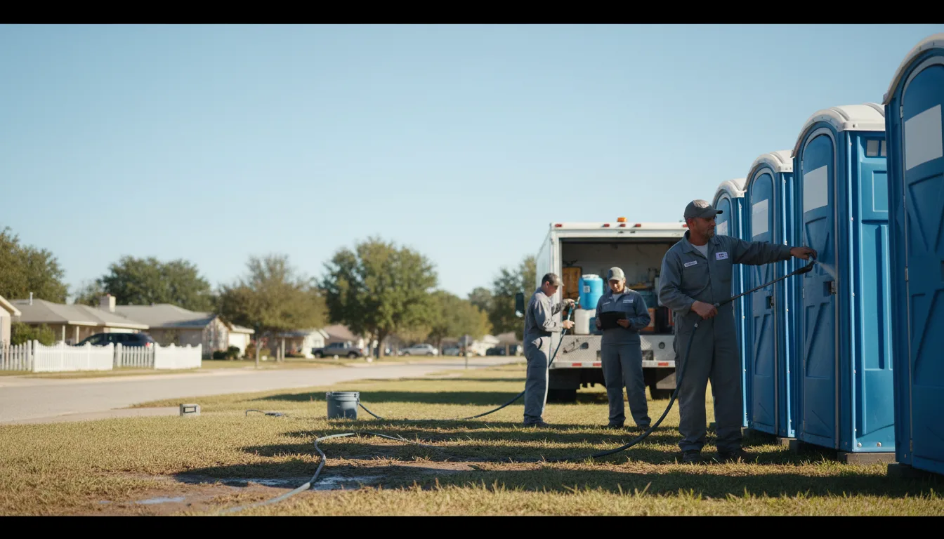 Long-Term Portable Toilet Rental in Mcdermott, OH near me